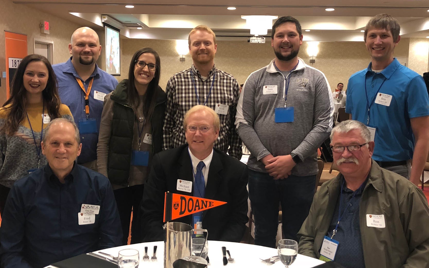 Group Photo at an Alumni Event