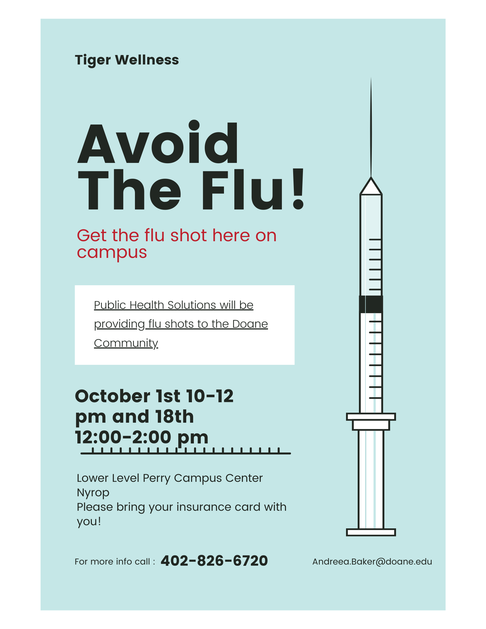 Avoid the Flu!